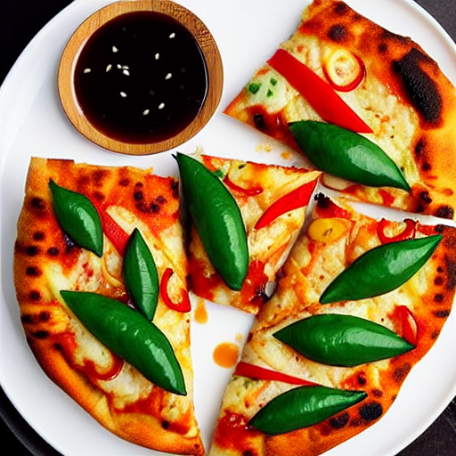 Dim Sum Pizza
