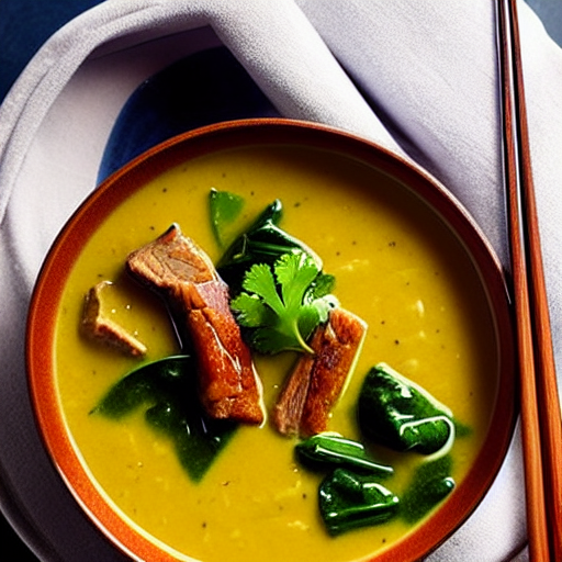 Pork and Pickled Mustard Soup