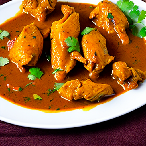 Kashmiri Dum Chicken