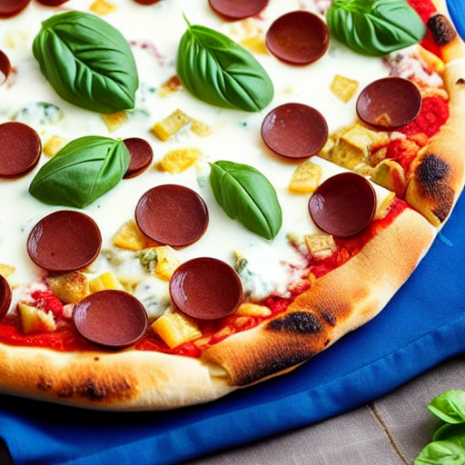 Pizza con Gorgonzola