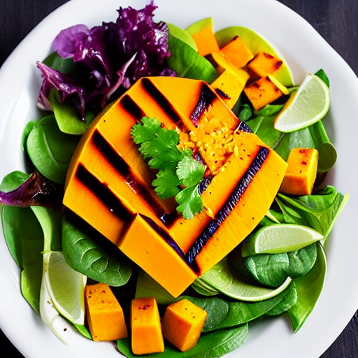 Yaki Kabocha Salad