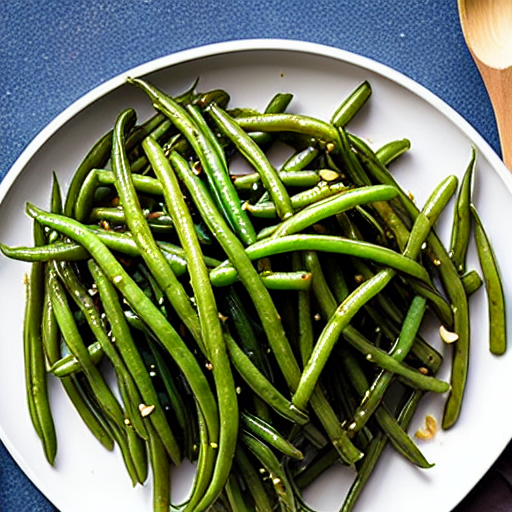 Korean Spicy Green Beans
