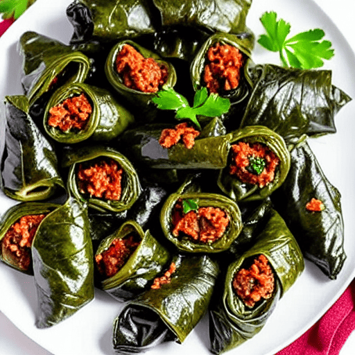 Dolmades with Meat