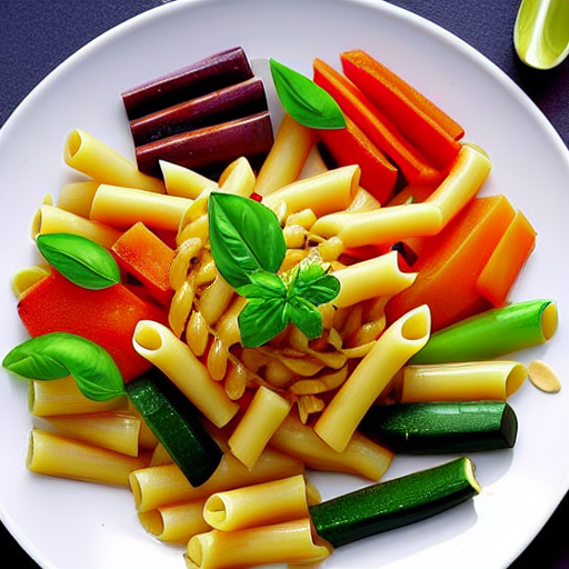 Pâtes aux Légumes