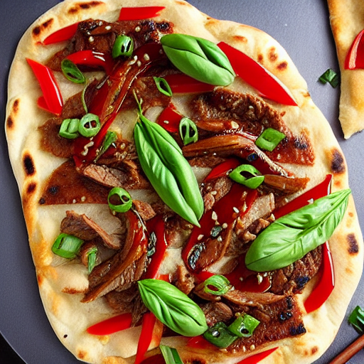 Hoisin Duck Flatbread