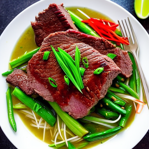 Bò Nướng Sả
