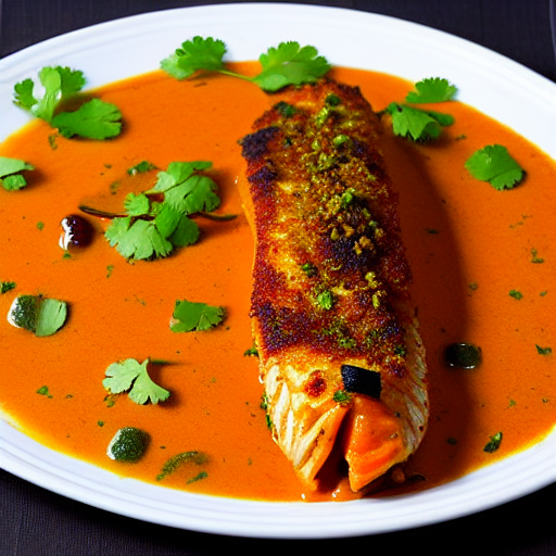Baked Fish Amritsari