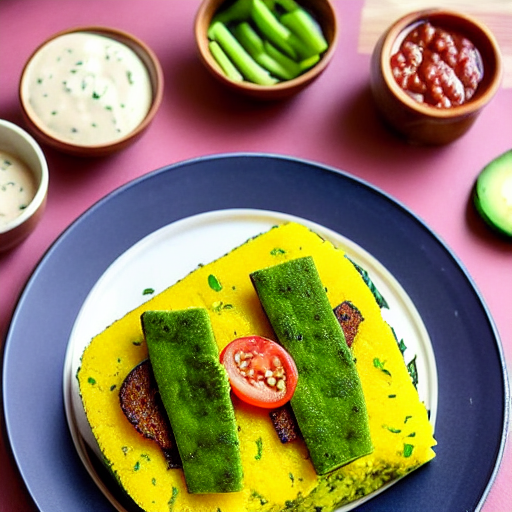 Keto Dhokla Burger