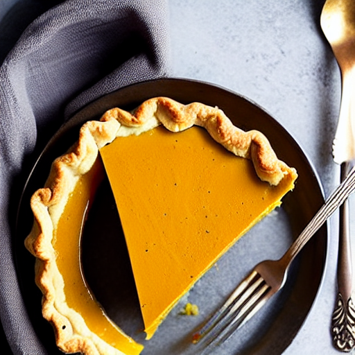 Dairy-Free Kabocha Pie