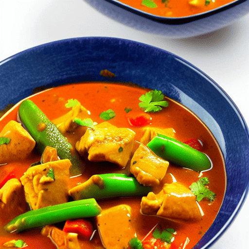 Vegetable and Chicken Curry