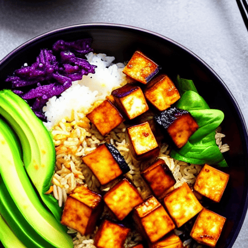 Yaki Tofu Donburi
