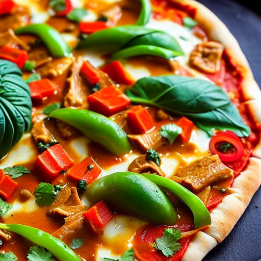 Massaman Pizza