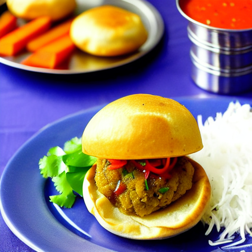 Pani Puri Burger