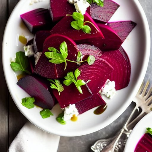 Beetroot and Goat Cheese Salad