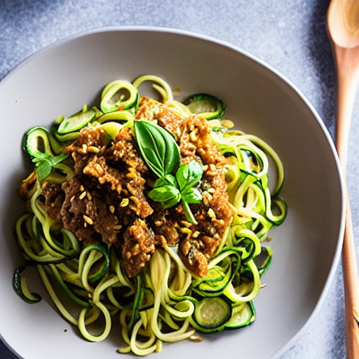 Keto Pad Krapow Noodles