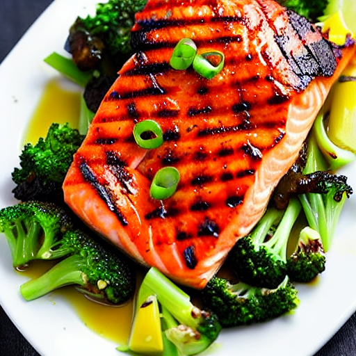 Teriyaki Grilled Salmon