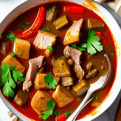 Kavourmas Pork Stew