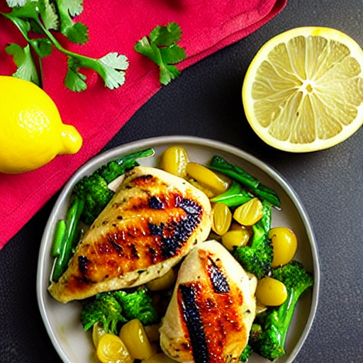 Zesty Lemon Garlic Chicken