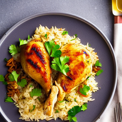 Halal Chicken and Rice