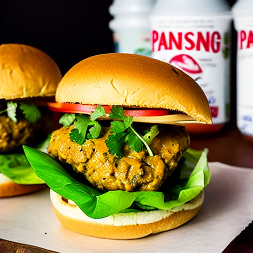 Panang Curry Burger