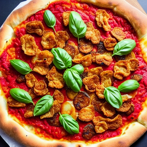 Pizza de Chicharrón Prensado