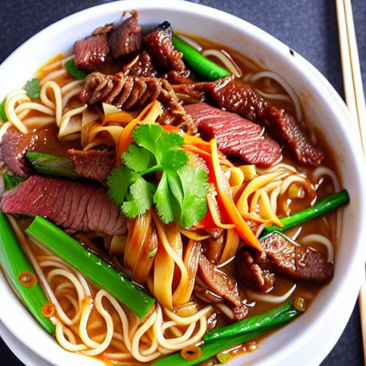 Korean BBQ Noodles