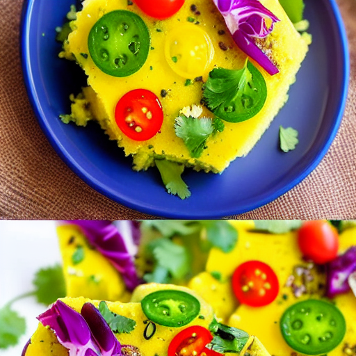 Dhokla Salad