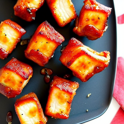 Korean Pork Belly Bites