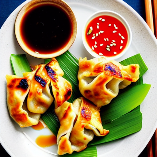 Yaki Gyoza with Chicken