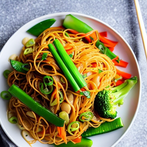 Keto Vegetable Chow Mein
