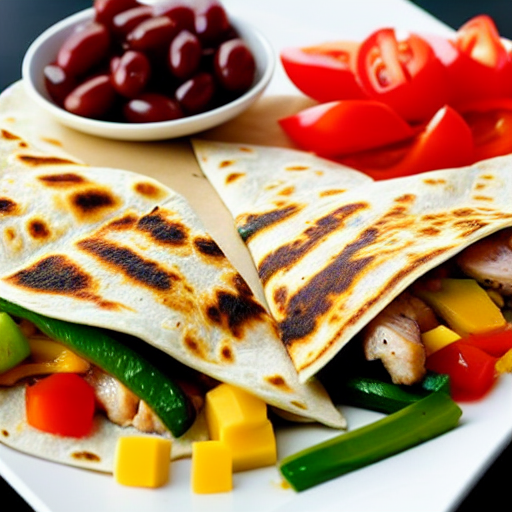 Grilled Chicken Quesadilla