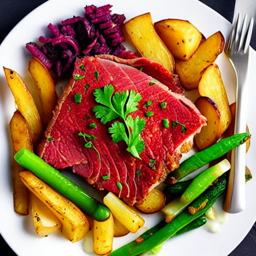 Halal Corned Beef Hash