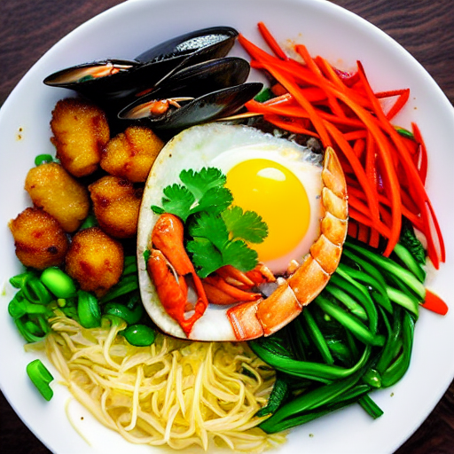 Seafood Bibimbap