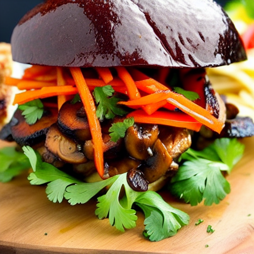 Mushroom BBQ Sandwiches