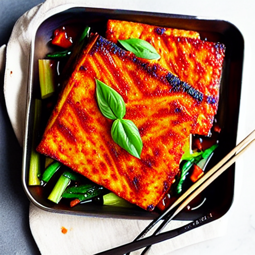 Gochujang Tofu Bake