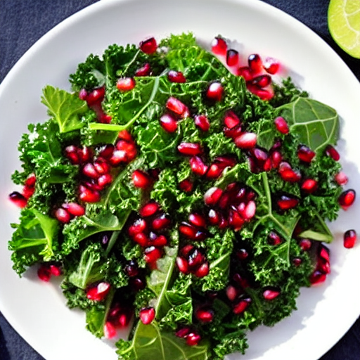 Kale and Pomegranate