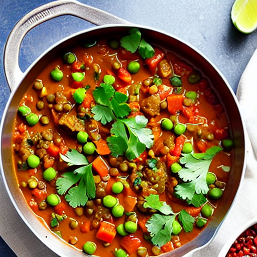 Vegetable and Lentil Curry