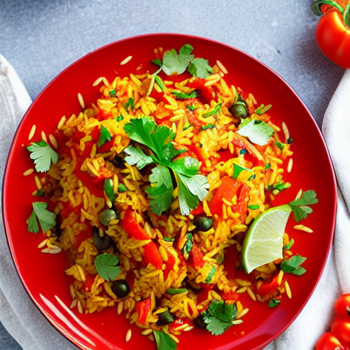 Tomato and Pepper Rice