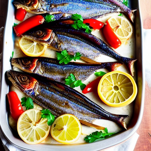 Baked Sardines