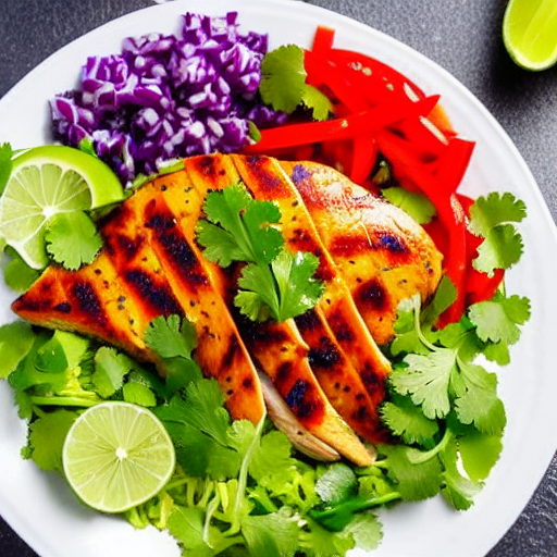 Ensalada de Pollo al Chipotle