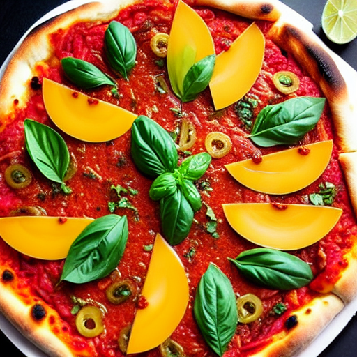 Pizza Xoài