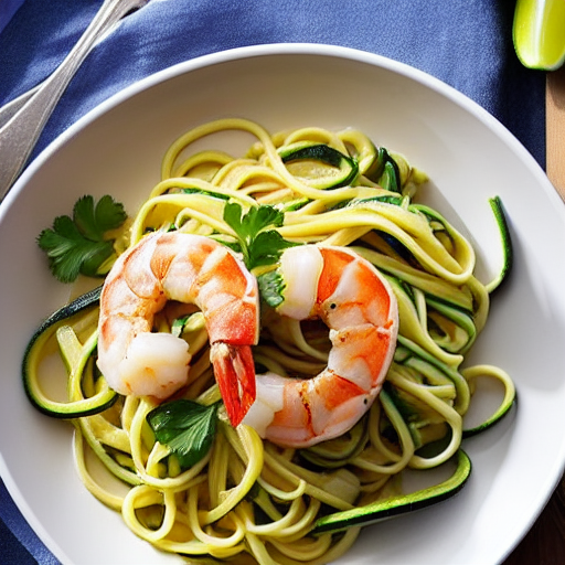 Seafood Zucchini Linguine