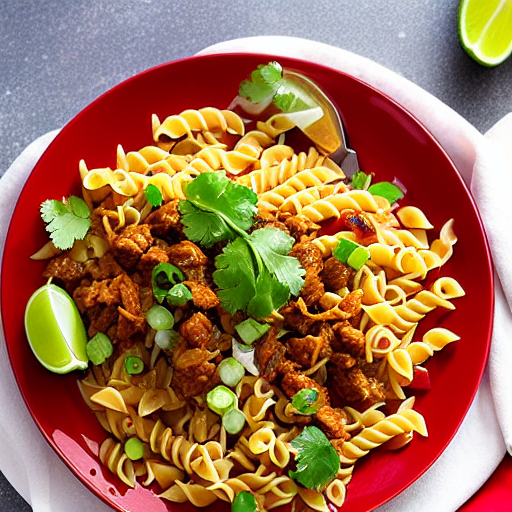 Fideos con Carne Asada