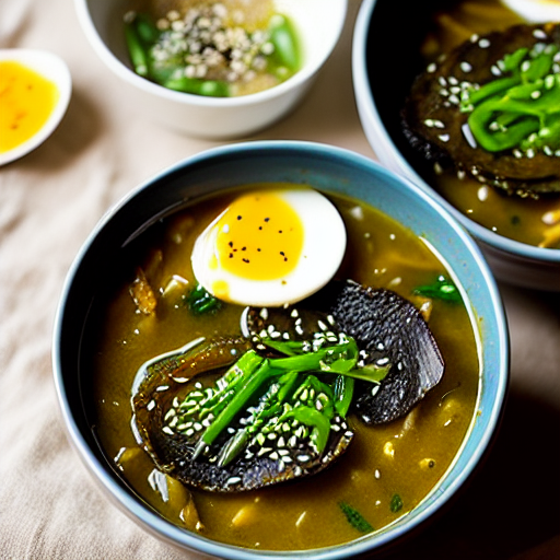 Keto Baked Seaweed Soup