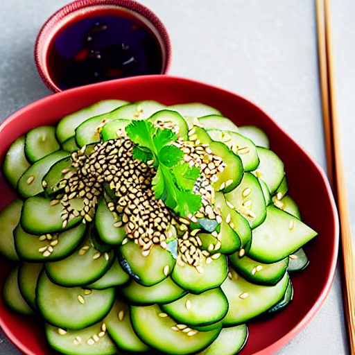 Sesame Cucumber Salad