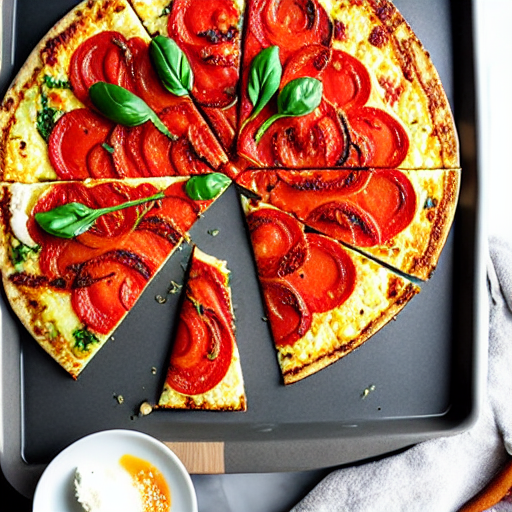 Keto Cauliflower Pizza