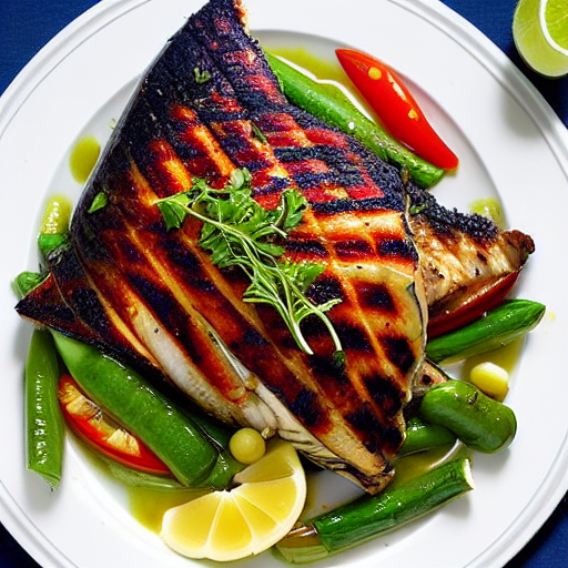 Mackerel with Herbs