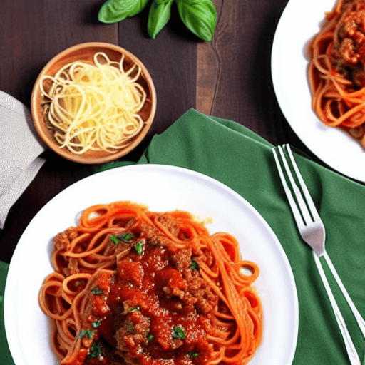 Pasta with Meat Sauce