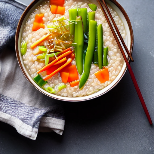 Congee with Pickles