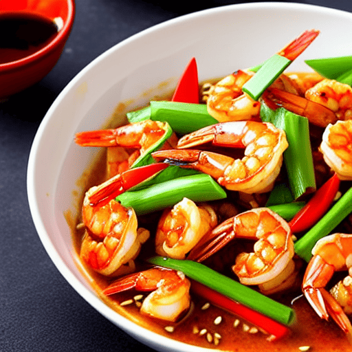Szechuan Style Spicy Shrimp